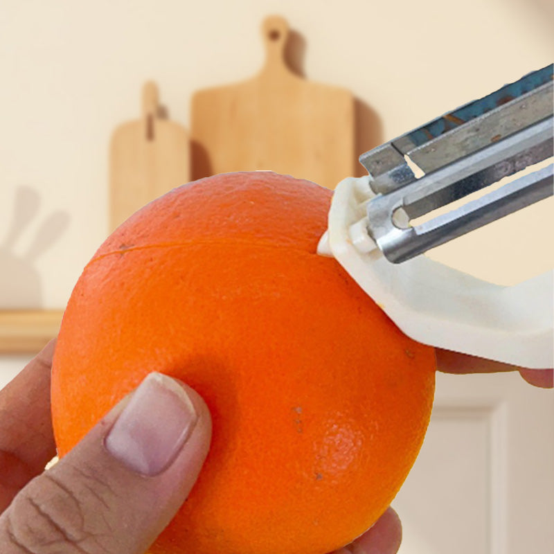 Pelapatate e sminuzzatore 2-in-1 a doppia lama