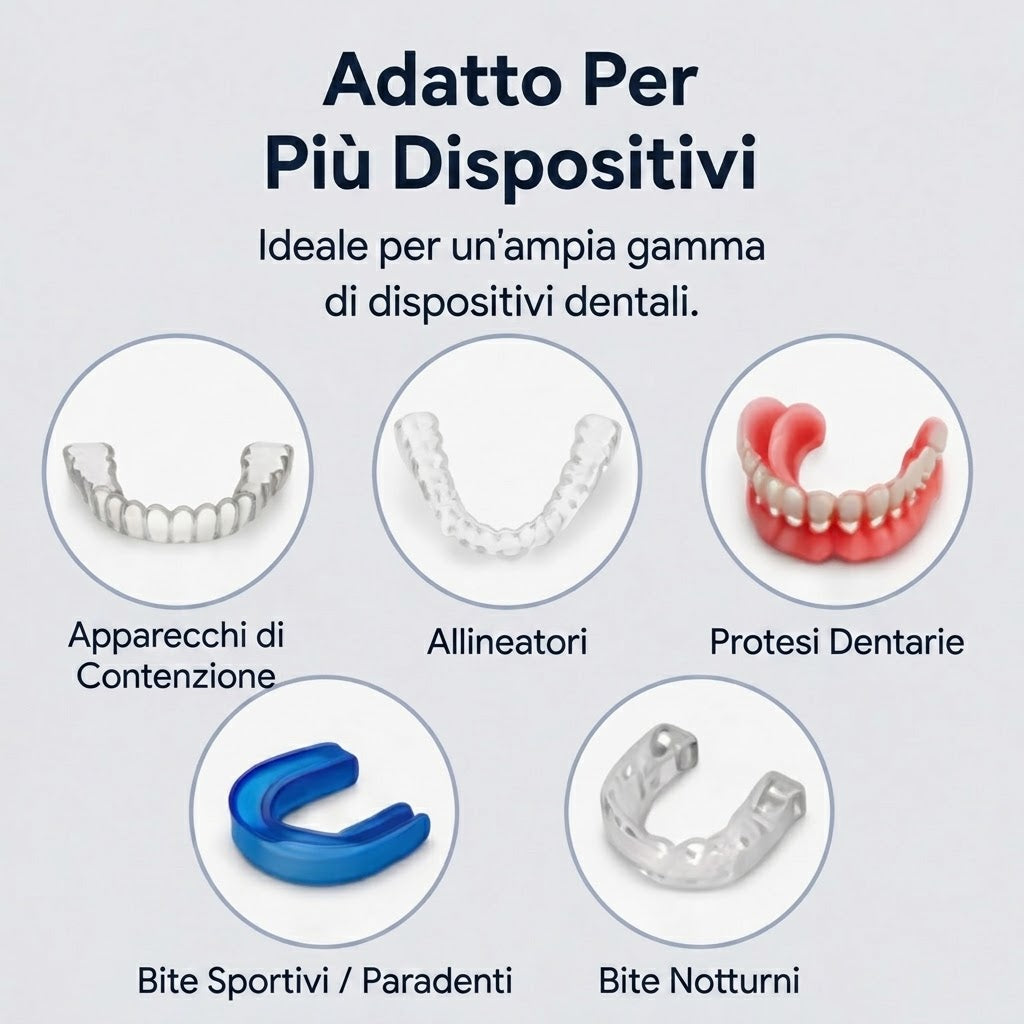 Vaschetta multifunzione per pulizia e custodia retainer