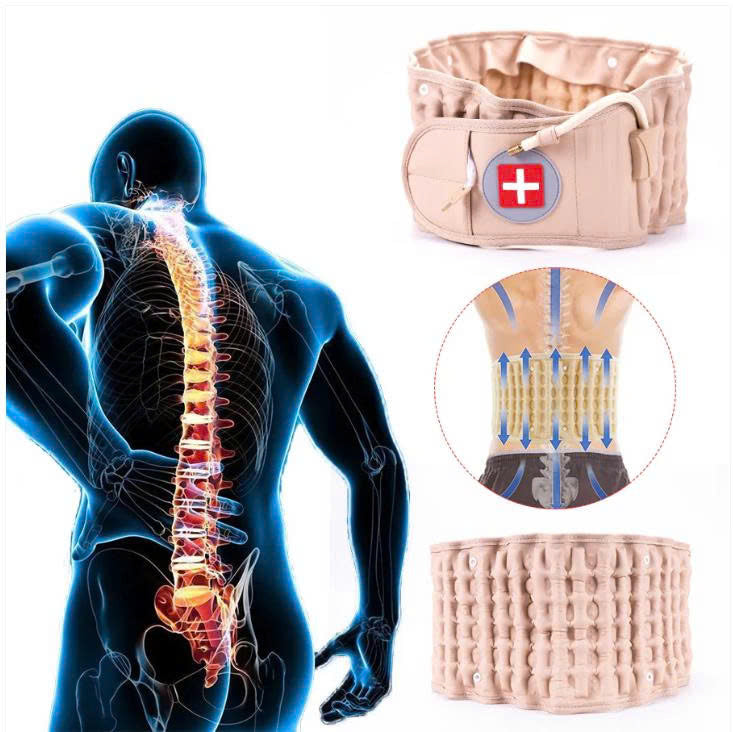 Tutore Lombare Gonfiabile per Decompressione della Colonna