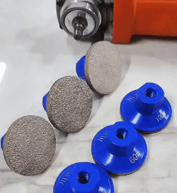 Disco abrasivo diamantato brasato