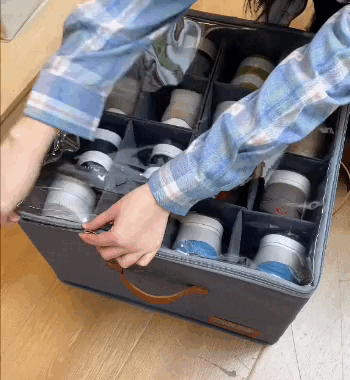 Organizer pieghevole per scarpe