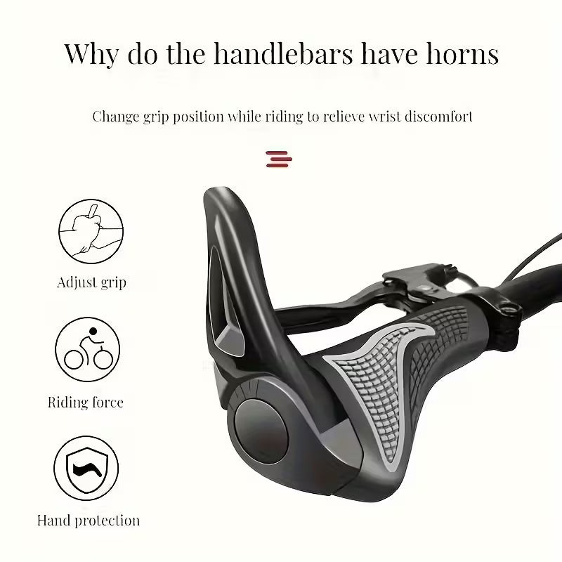 Manubrio ergonomico per bicicletta