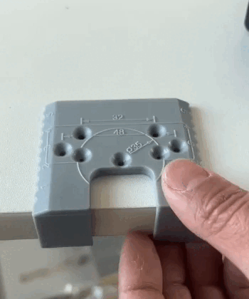 Kit dima per cerniere a scomparsa