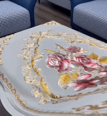 Tovaglia floreale multifunzionale impermeabile