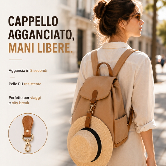 🌟Portacappelli magnetico da viaggio