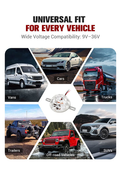 Luce LED multifunzione impermeabile per telaio