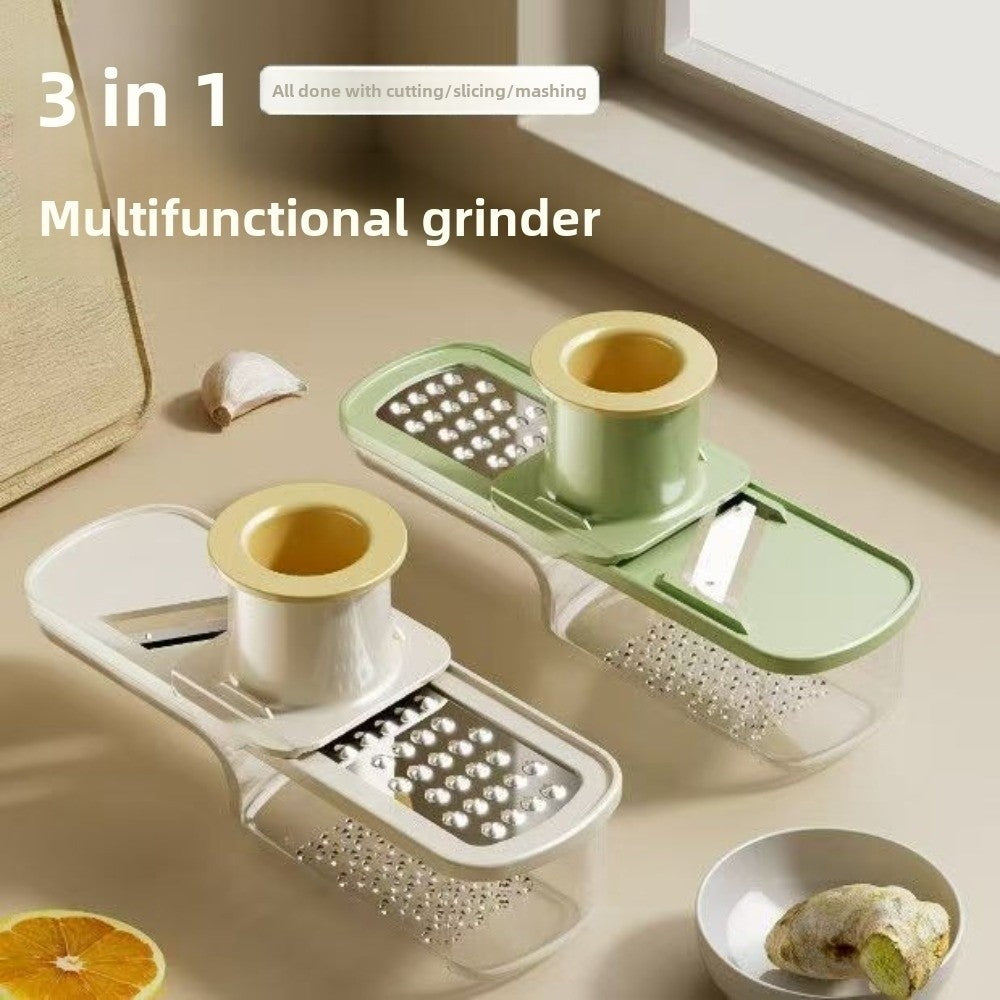 Affettatrice Mandolina 3 in 1 con Contenitore