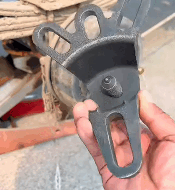 Estrattore per tamburi dei freni in metallo