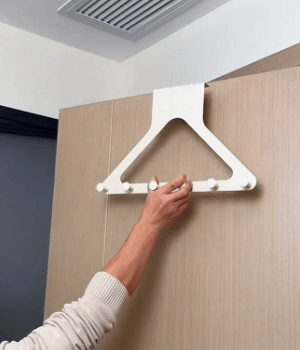 🔥 Appendiabiti da porta a 6 ganci senza foratura 🔥