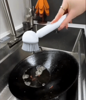 Spazzola dispenser per piatti 🫧