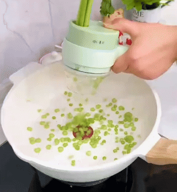 Tagliaverdure Elettrico Portatile 4 in 1