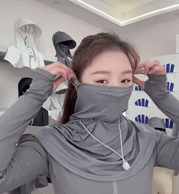 Cappuccio con protezione UV dal sole