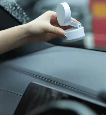 Supporto per telefono con aspirazione magnetica a vuoto - Versione bianca