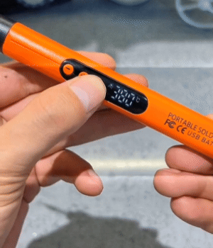 Saldatore Smart USB con Display Digitale 🔥