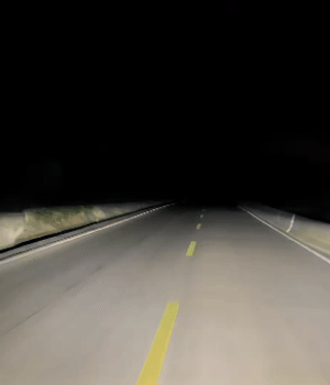 Faro LED quadrato a doppio chip con funzione fendinebbia, per moto, auto e ATV DC 12–24V.
