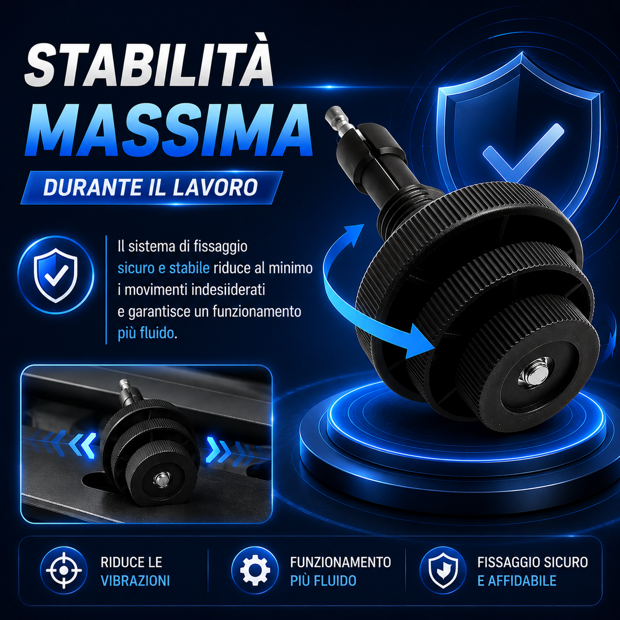 Centratore frizione universale