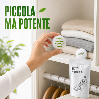 OFFERTA SPECIALE | SET 6 PALLINE DEODORANTI PER SCARPE