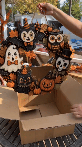 SUPER OFFERTA | Ghirlanda per porta di Halloween