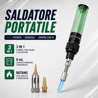 Saldatore a gas multifunzione