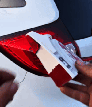 Antenna a Pinna di Squalo a Energia Eolica con Luci LED