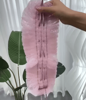 Set da bagno esfoliante: guanto da bagno, spugna e fascia esfoliante per la schiena.