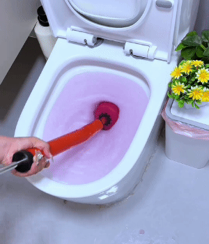 Pompa sturalavandini manuale ad aria compressa per WC e tubature