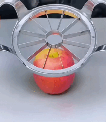 Levatorsolo e affettatrice per frutta in acciaio inox🍎