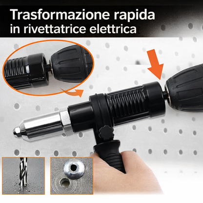 Rivettatrice Pneumatica Elettrica