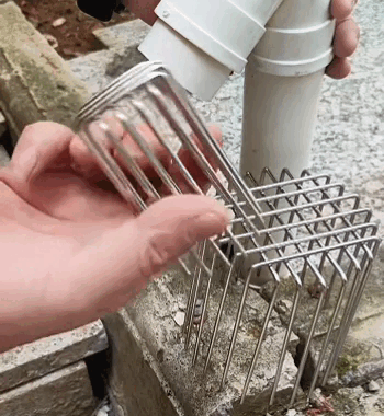 Scarico da pavimento con copertura rotonda