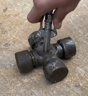 Pinza a Doppia Impugnatura per Grasso