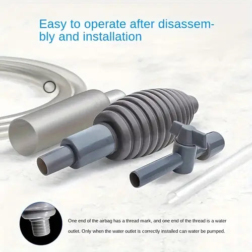 Aspiratore per la pulizia dell’acquario