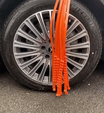 10 pezzi di cintura di emergenza antislittamento per auto