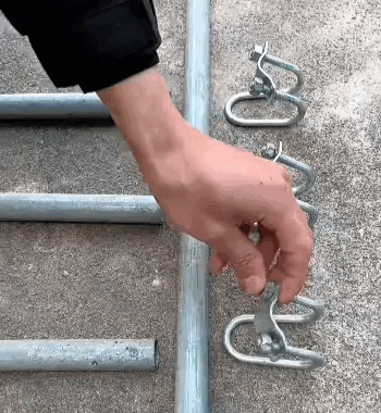 Morsetto a doppia U in acciaio inox