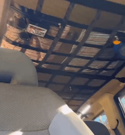 Tasca a rete per riporre l'auto