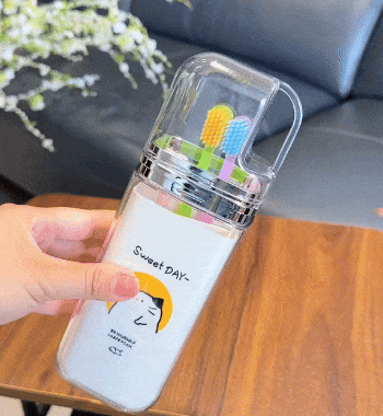 Bicchiere da viaggio 3 in 1