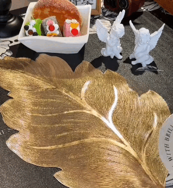 Sottopiatto a Foglia 3D