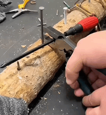 Pinza Spelafili In Acciaio