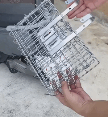 Cestino pieghevole per bicicletta