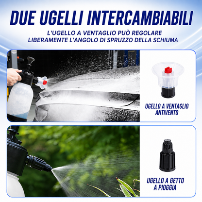 SPRUZZATORE A SCHIUMA PER IL LAVAGGIO DELL'AUTO