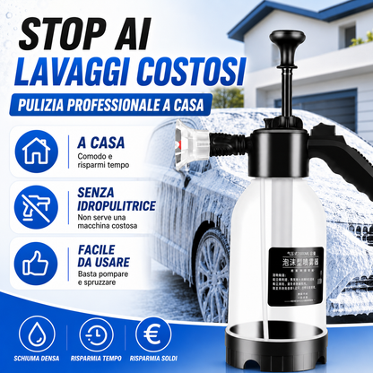 SPRUZZATORE A SCHIUMA PER IL LAVAGGIO DELL'AUTO