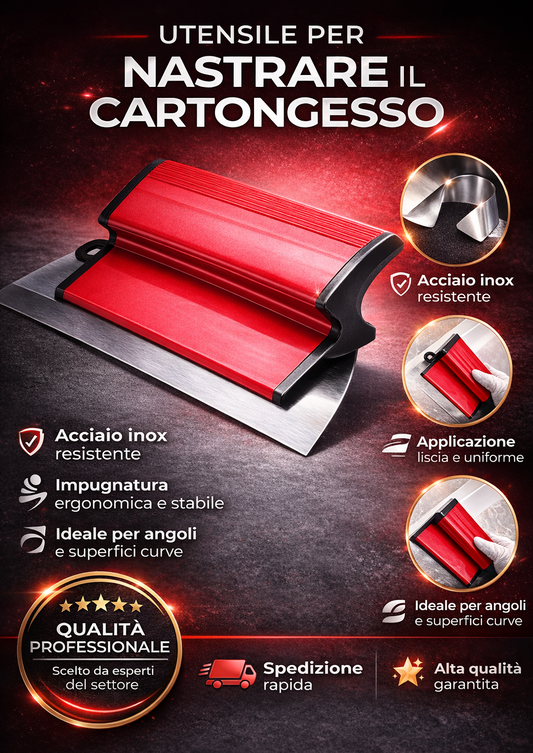 Strumento per nastrare il cartongesso
