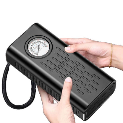 Compressore d'aria portatile senza fili, ricarica usb e arresto automatico