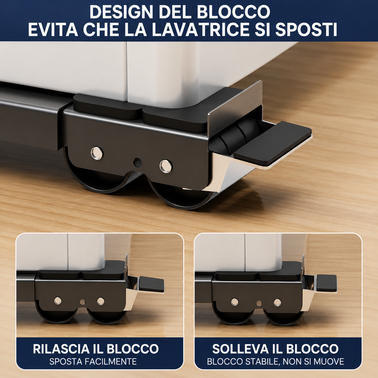 Base Mobile Universale per Lavatrice