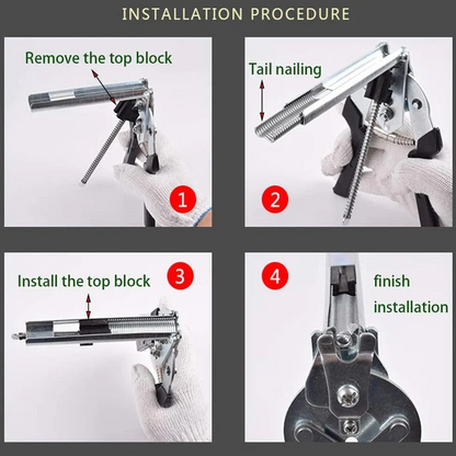Pinza per anelli di chiodi tipo M