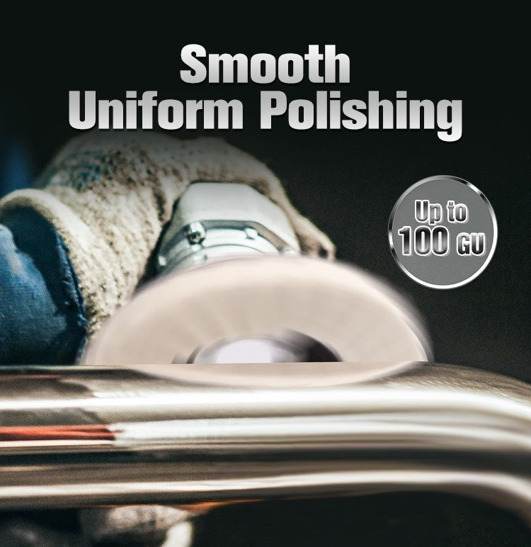 Disco di lucidatura a lamelle in feltro di lana