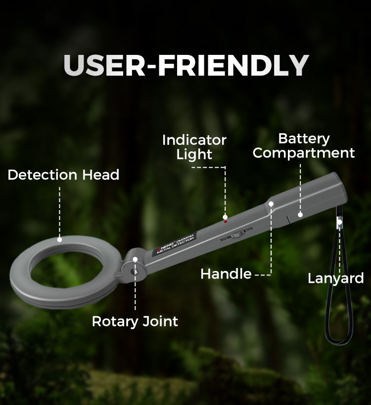 Rilevatore Di Metalli Portatile