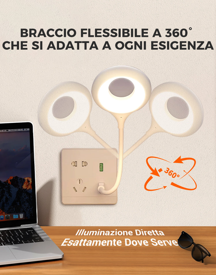 Lente d'ingrandimento con supporto