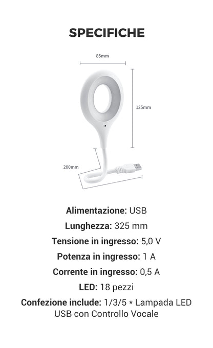 Lente d'ingrandimento con supporto