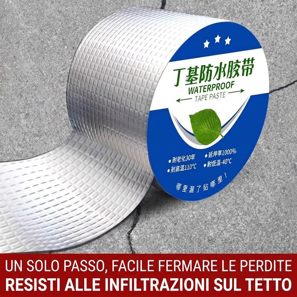 OFFERTA ESCLUSIVA | Nastro Butilico Impermeabile in Alluminio