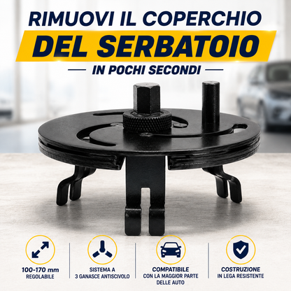 Chiave Universale a 3 Ganasce per Ghiera Serbatoio Carburante